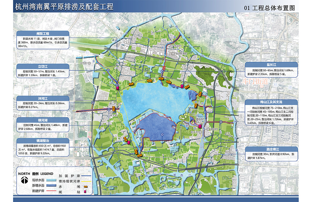 杭州湾南翼平原排涝及配套工程全过程工程咨询服务项目